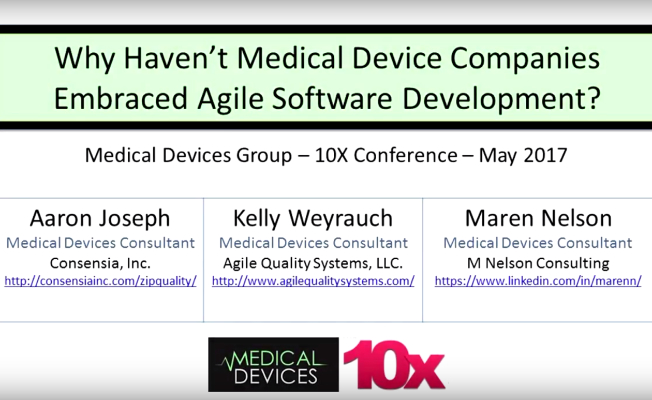 Agile for Medical Devices