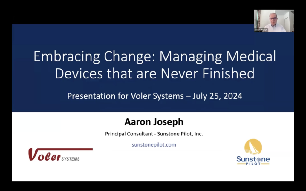 Managing Medical Devices That Are Never Finished